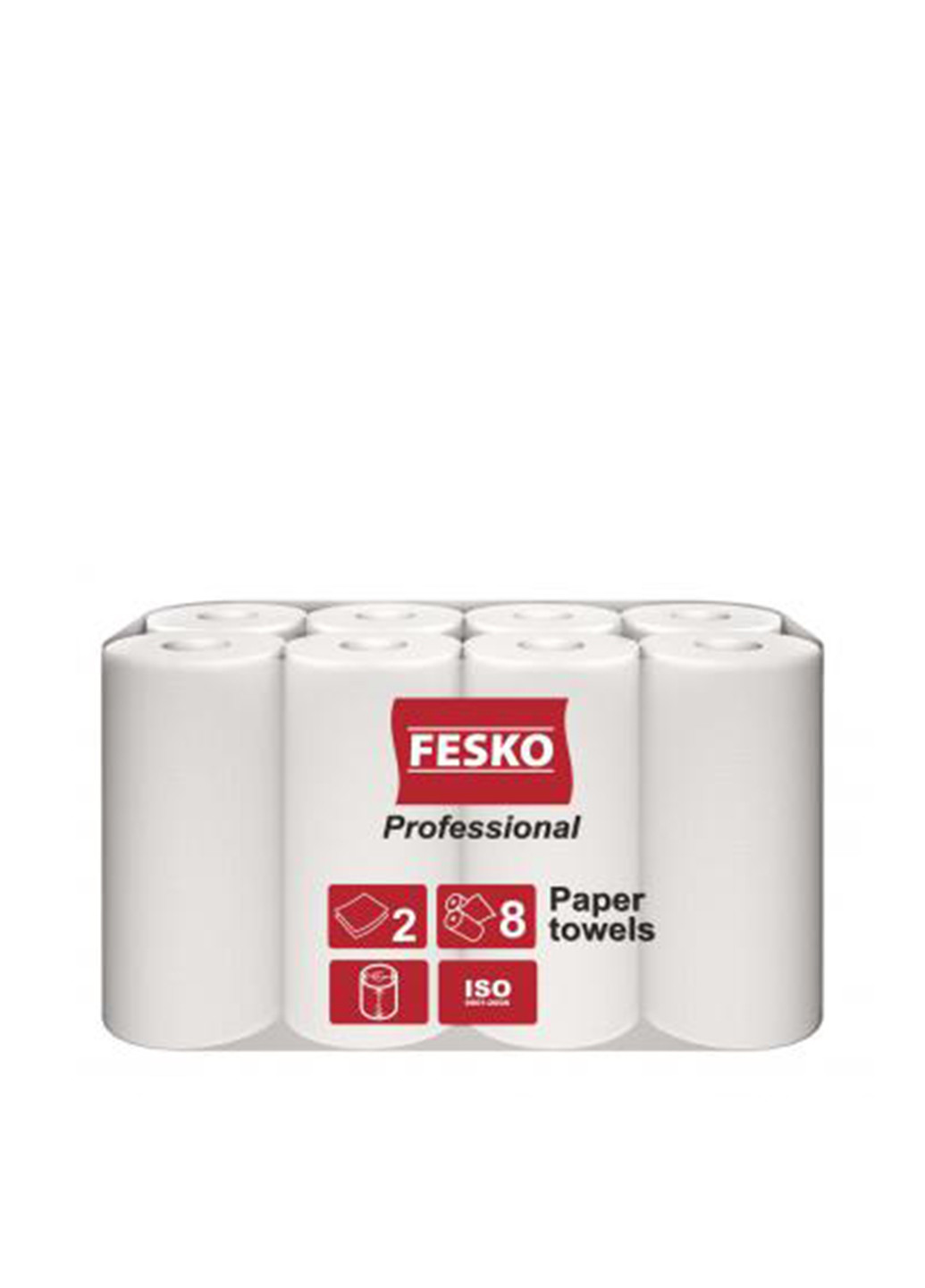 Бумажные полотенца Professional (8 рулонов) Fesko (151347033)