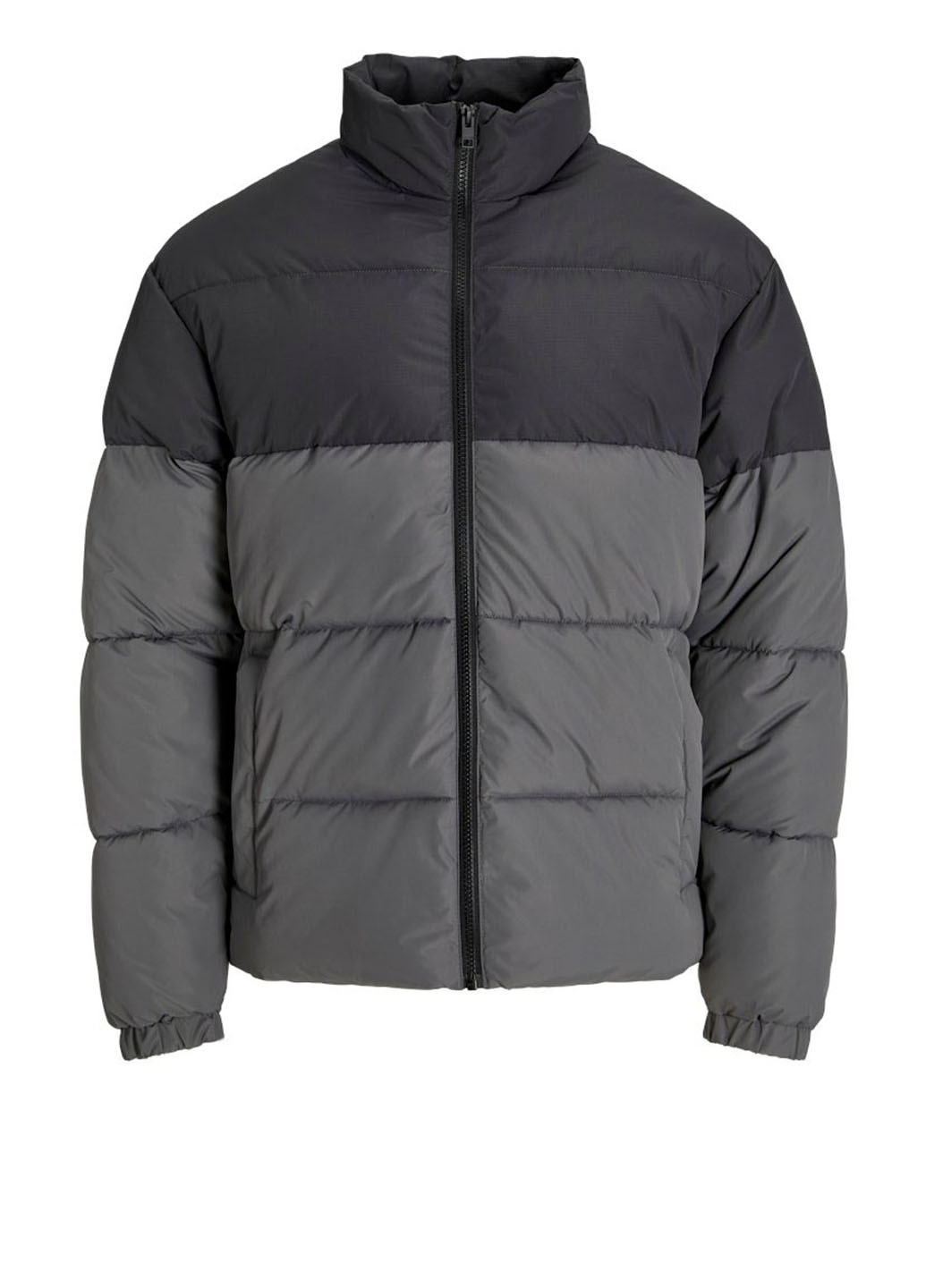 Сіра демісезонна куртка Jack & Jones