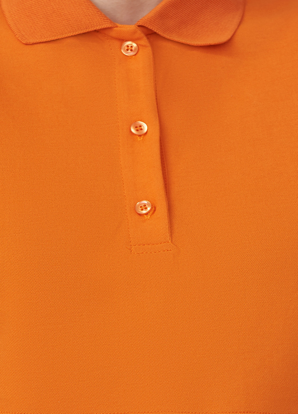 Оранжевая женская футболка-поло J.B4 (Just Before)