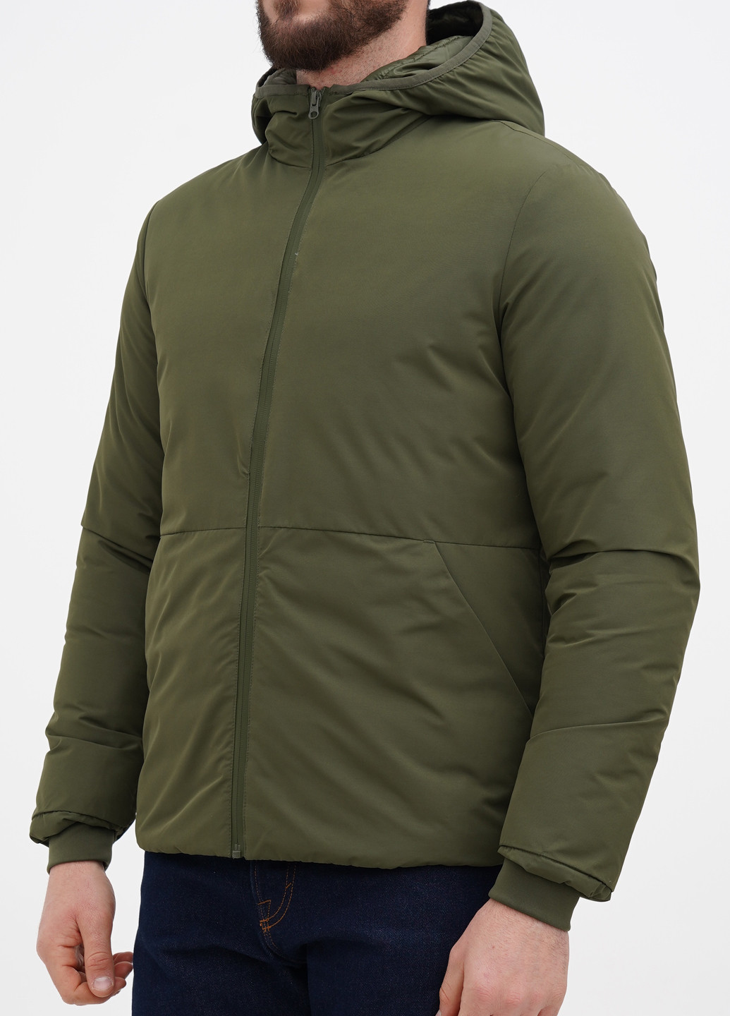 Зелена демісезонна куртка Terranova