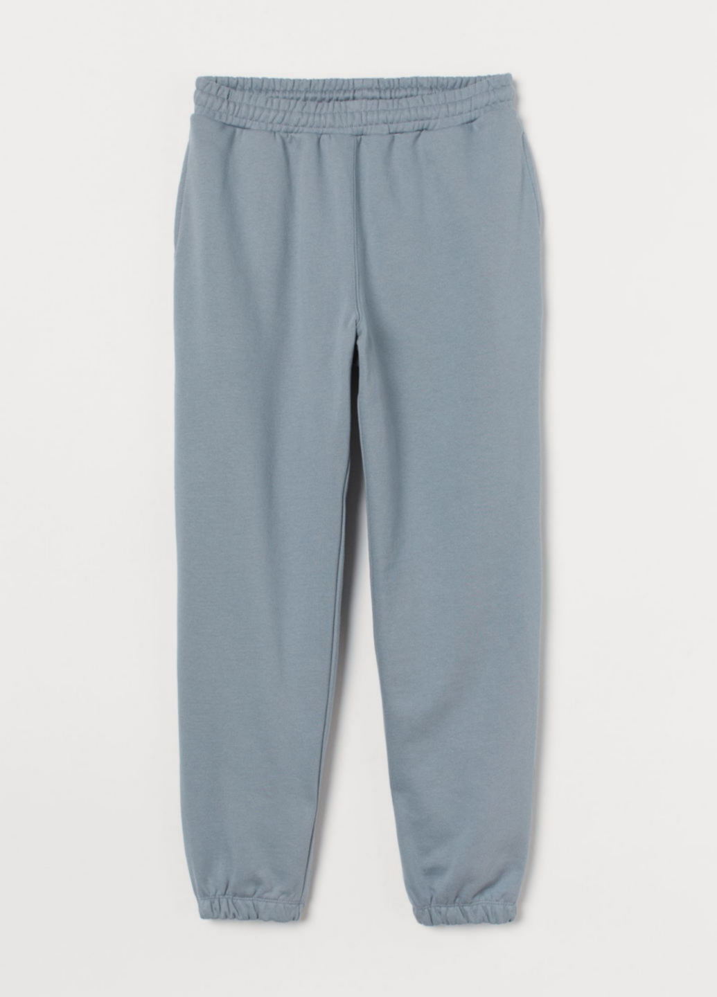 Серо-голубые кэжуал демисезонные джоггеры брюки H&M