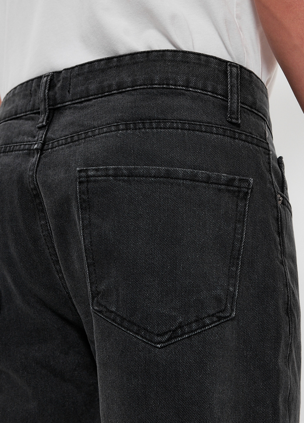 Темно-серые демисезонные мом фит джинсы Trend Collection