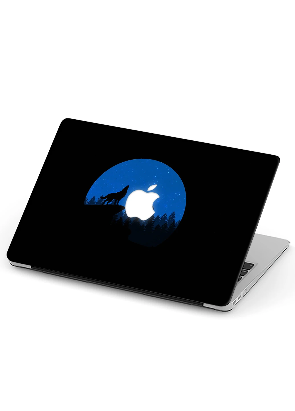 Чохол пластиковий для Apple MacBook Air 13 A1932 / A2179 / A2337 Вовк (Wolf) (9656-2142) MobiPrint (218539345)