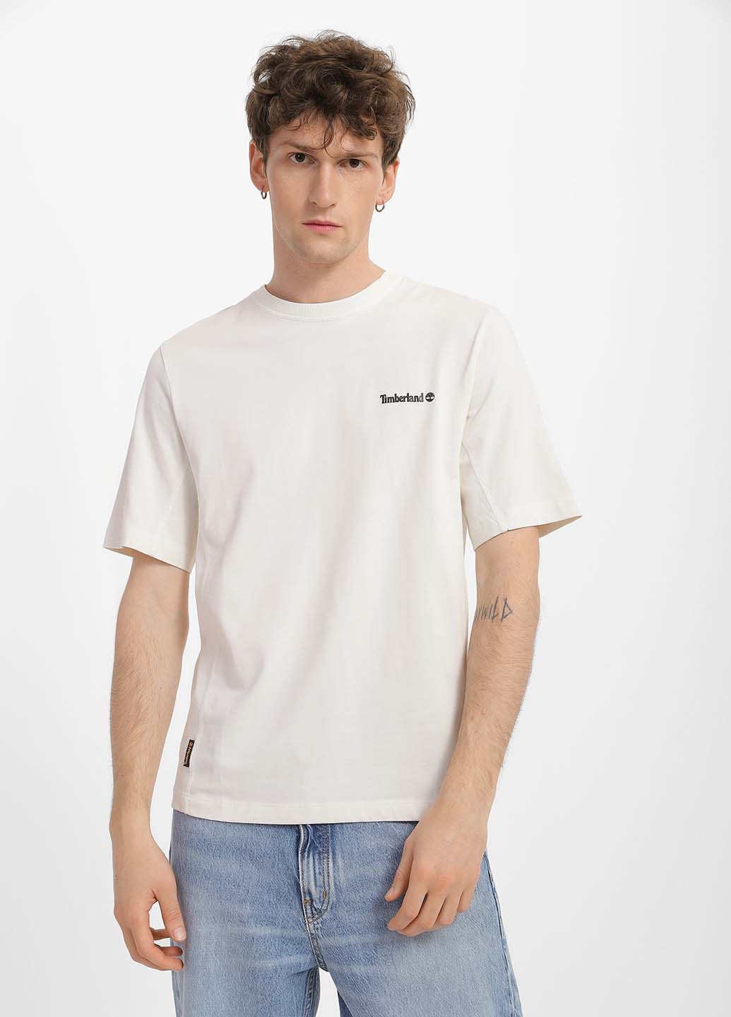 Біла футболка Timberland