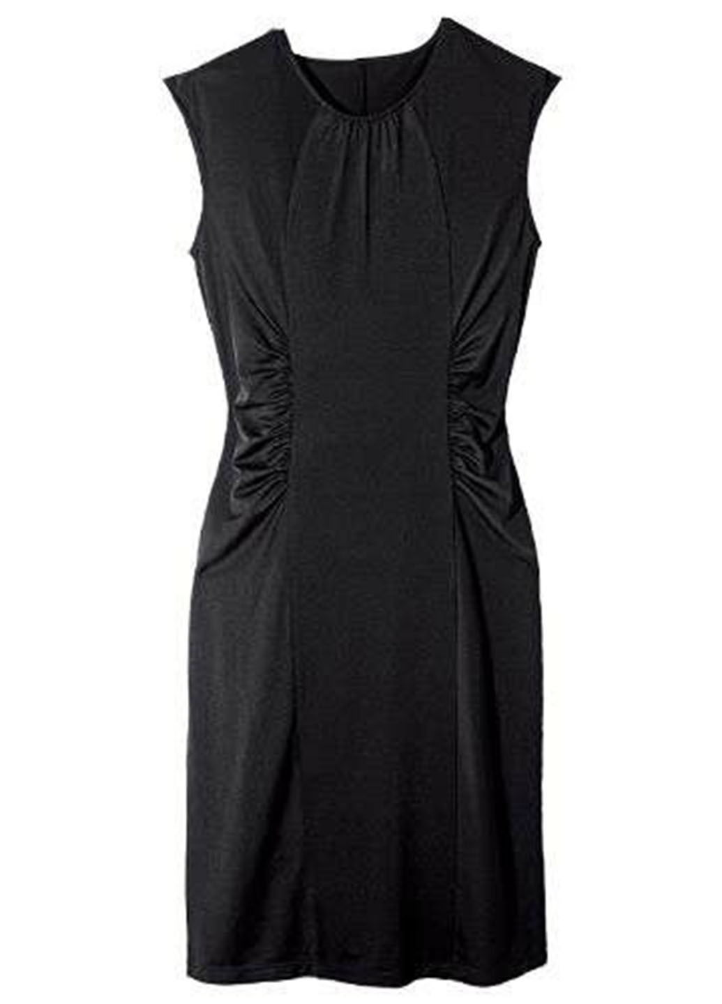 Черное кэжуал платье Mark однотонное