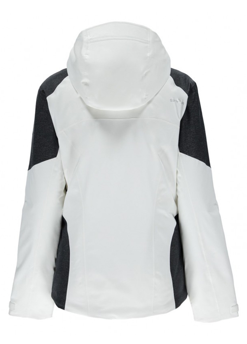 Белая зимняя куртка лыжная Spyder