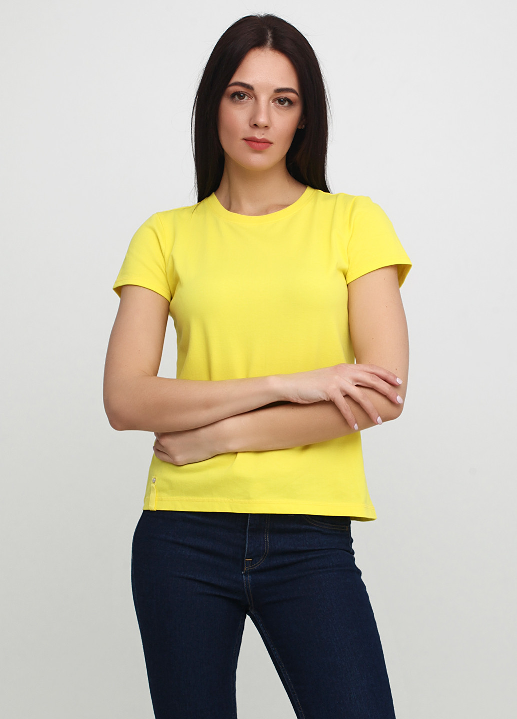 Желтая всесезон футболка Ralph Lauren