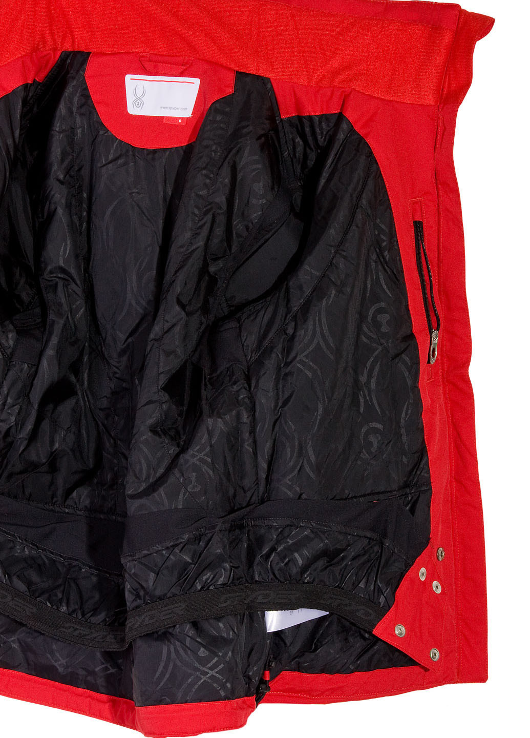 Червона зимня куртка лижна Spyder