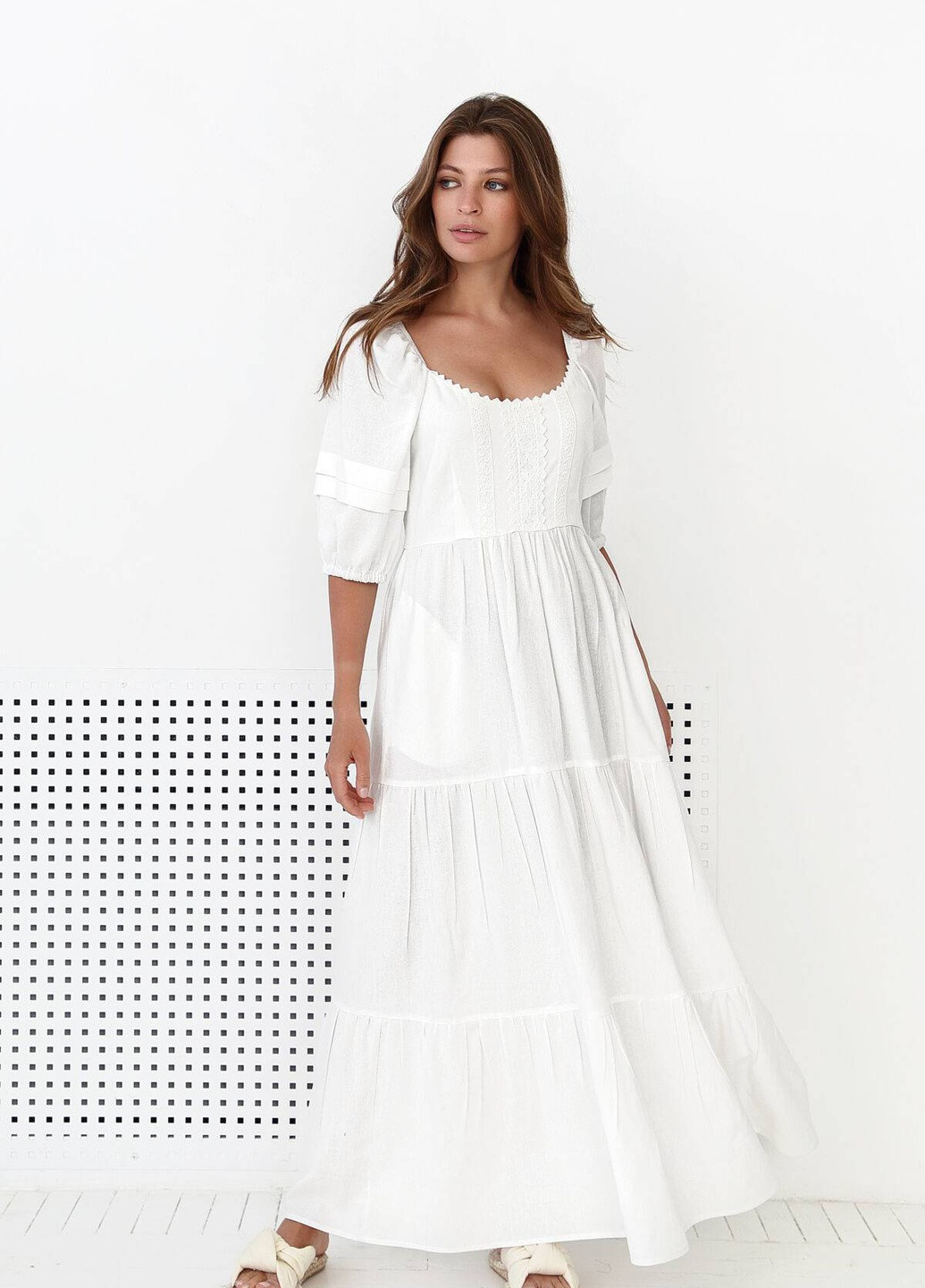 Белое сукня Nenka