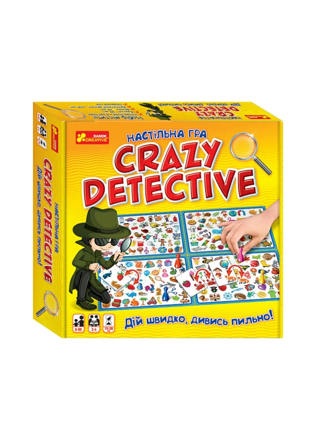 Настільна гра Crazy detective РАНОК 10120164у (255293133)