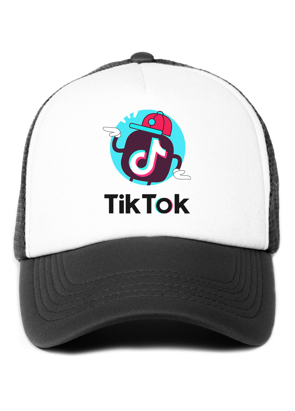 Кепка Тракер дитяча ТікТок (TikTok) (33404-1712) MobiPrint (220824545)