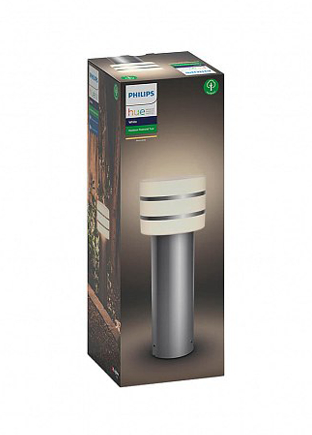 Смарт-світильник Tuar pedestal inox 1x9.5W 230V (17405/47 / P0) Philips смарт tuar pedestal inox 1x9.5w 230v (17405/47/p0) (142289774)