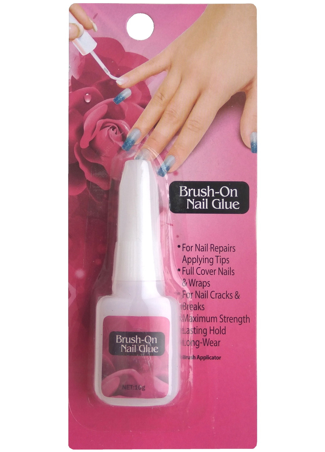 Клей для нігтів з пензликом Brush-On Nail Glue 10 грам Bright Star (251837586)