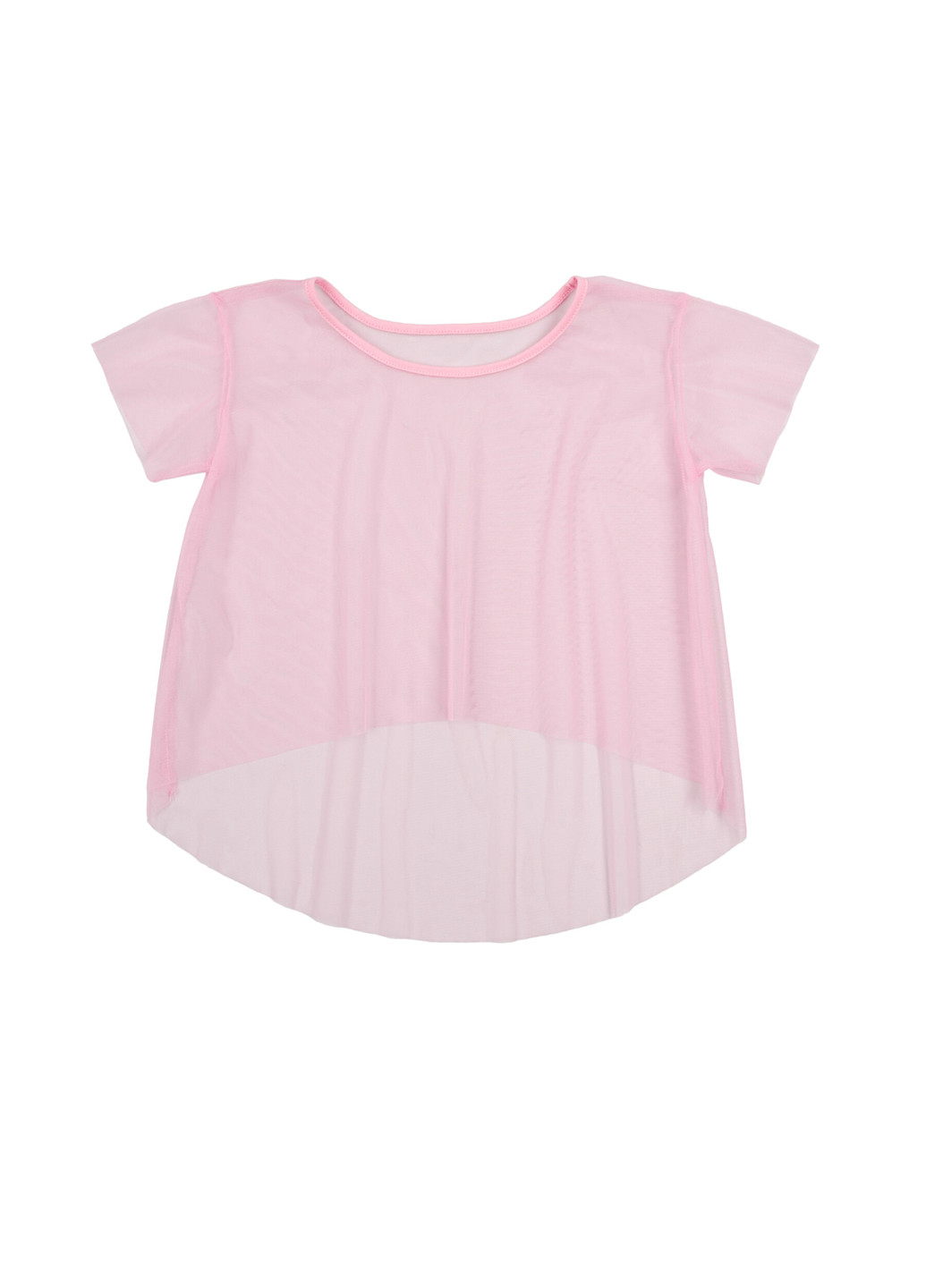 Світло-рожевий літній комплект (футболка, майка) Ляля