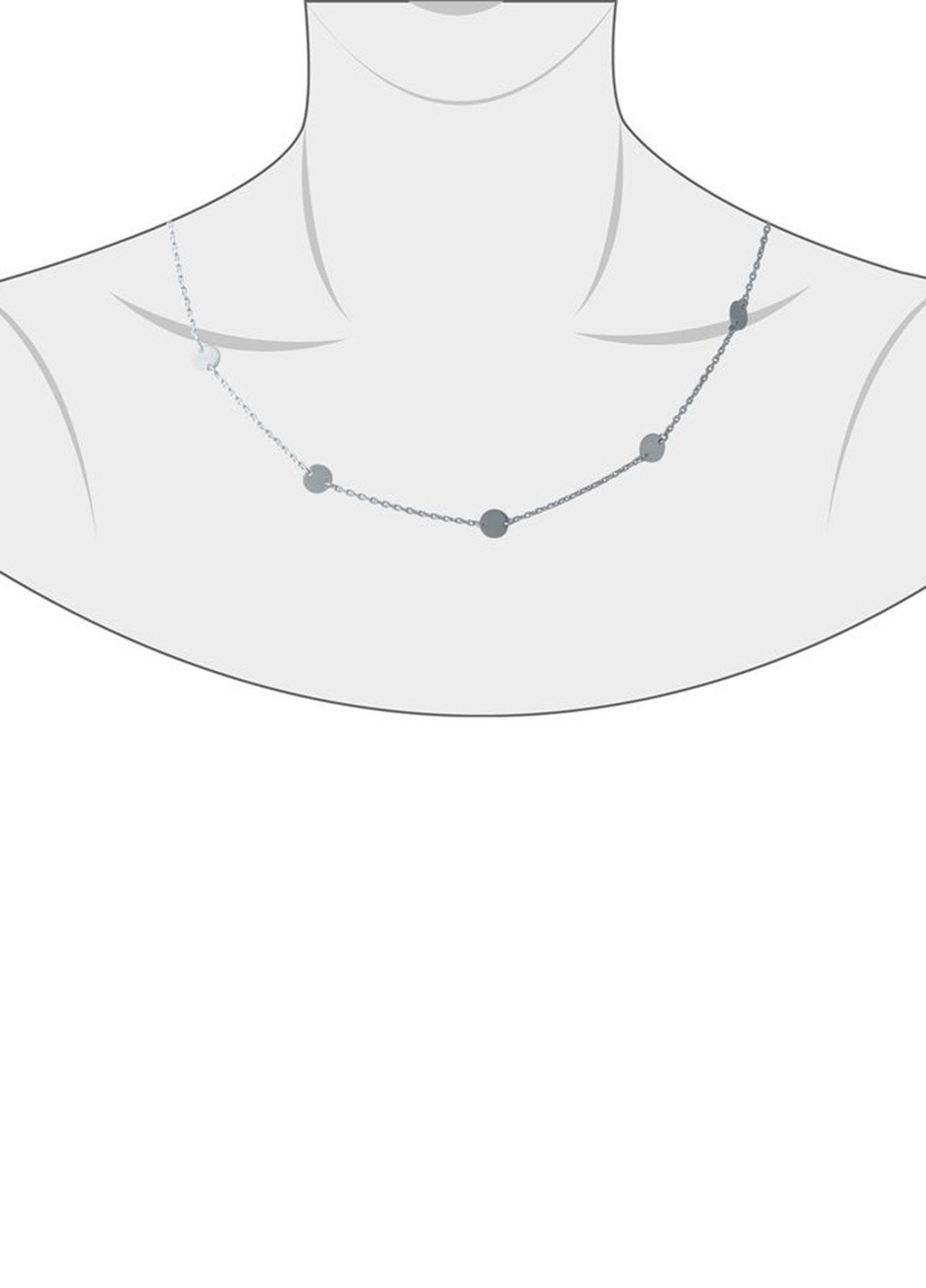Ожерелье GS Silver (99342796)