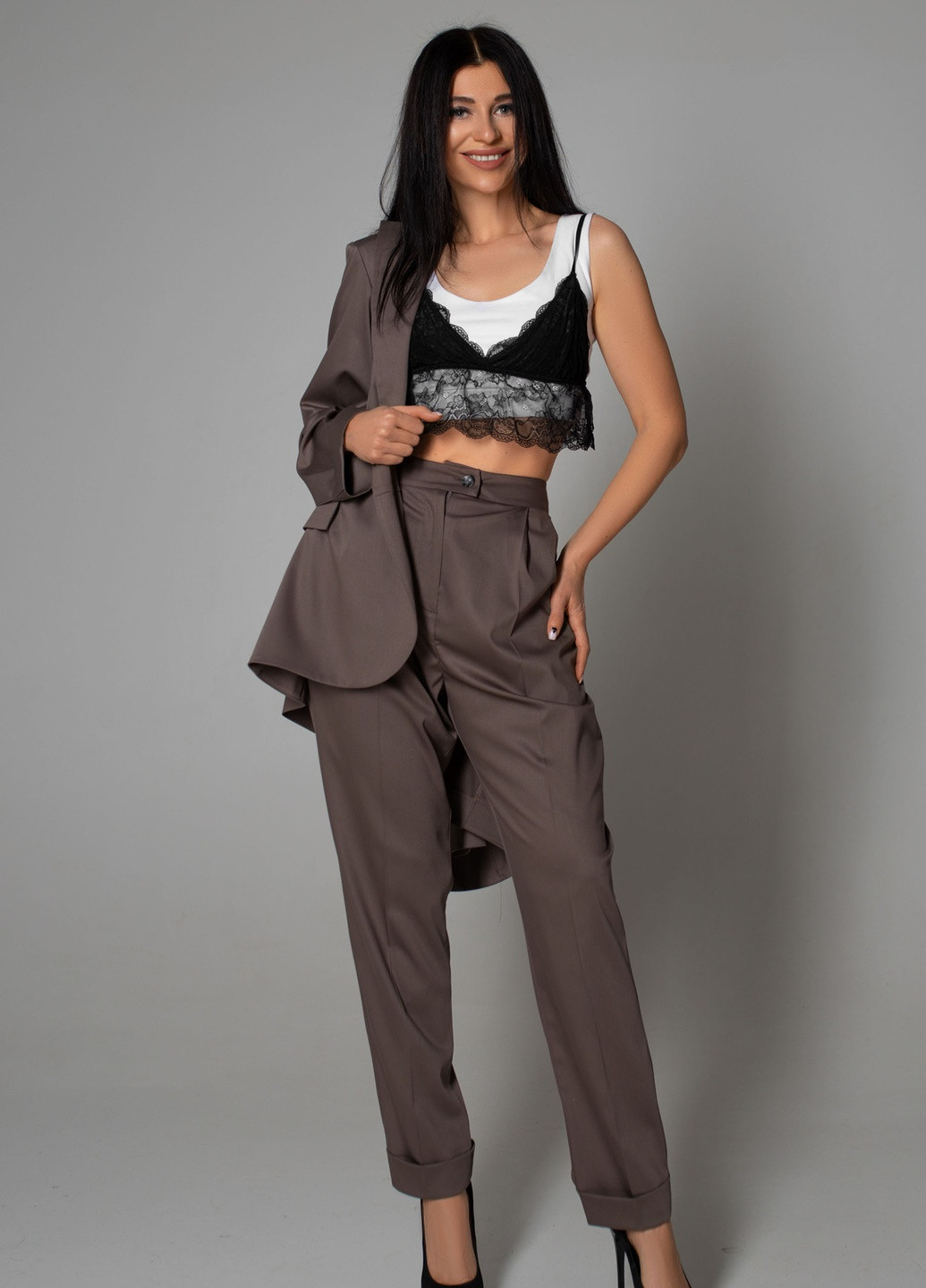 Сучасний костюм зі спідницею. Jadone Fashion (254894797)