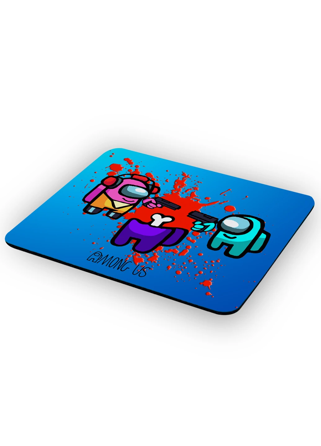 Коврик для мышки Амонг Ас (Among Us) (25108-2598) 22х18 см MobiPrint (222995314)