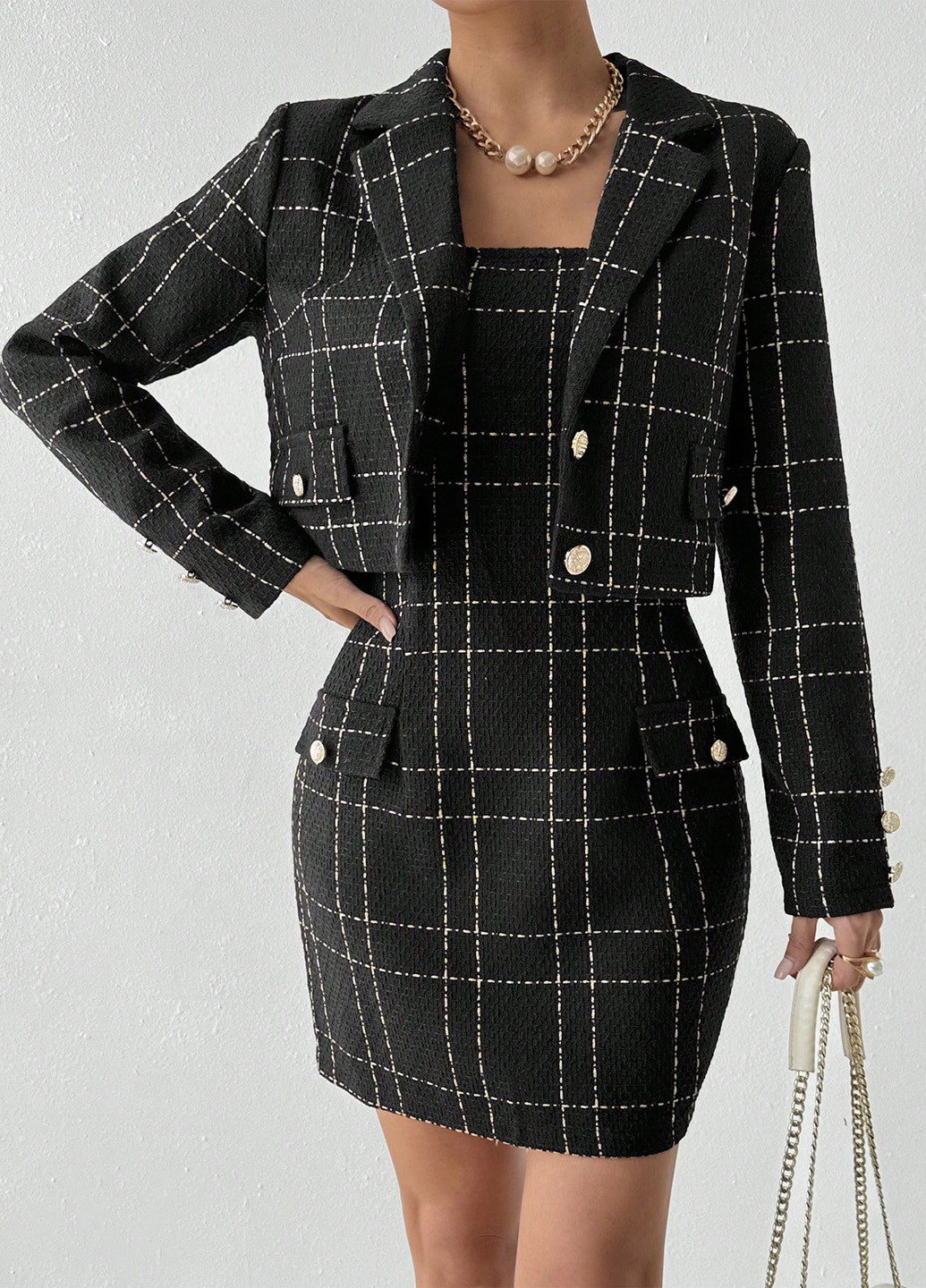 Костюм (платье, жакет) SHEIN (341894194)