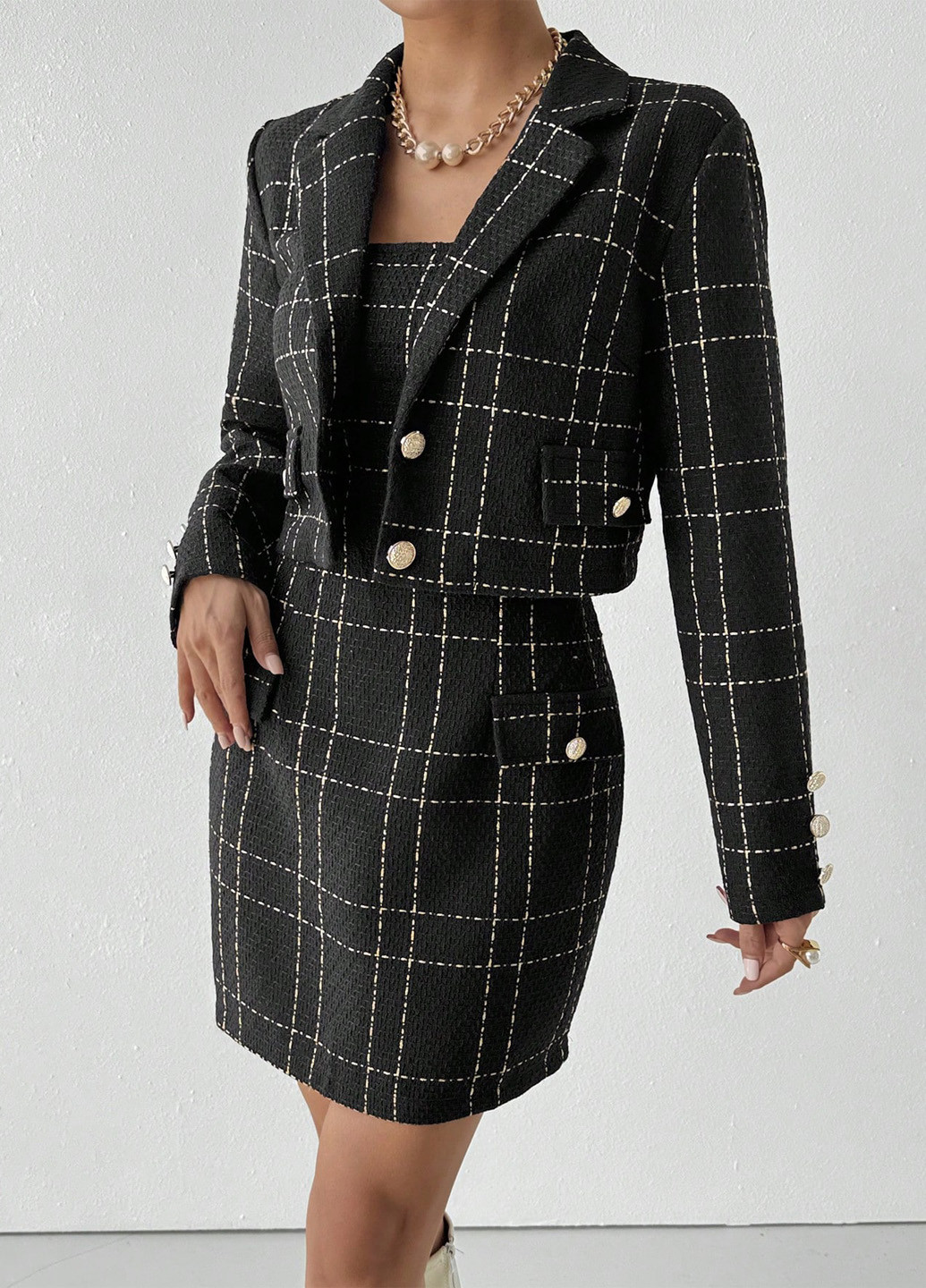 Костюм (платье, жакет) SHEIN (341894194)