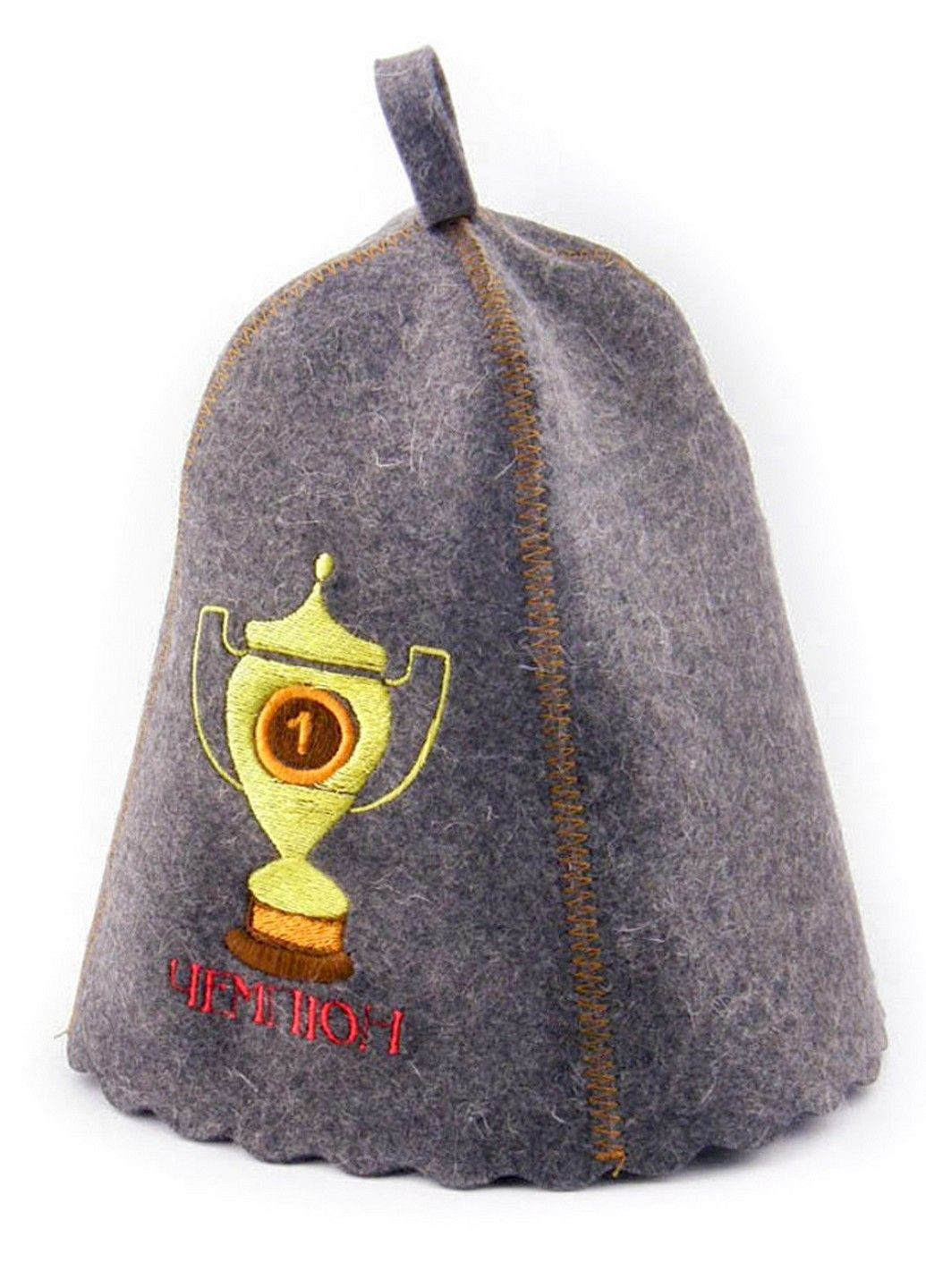 Банная шапка "100% мужик" Luxyart (203610112)