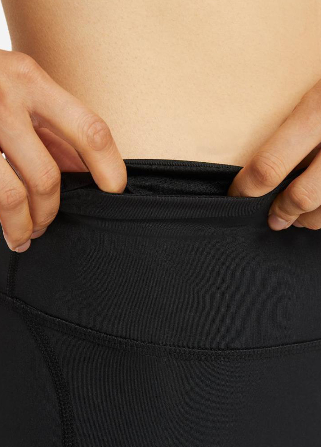 Черные демисезонные леггинсы cz9240-010 Nike