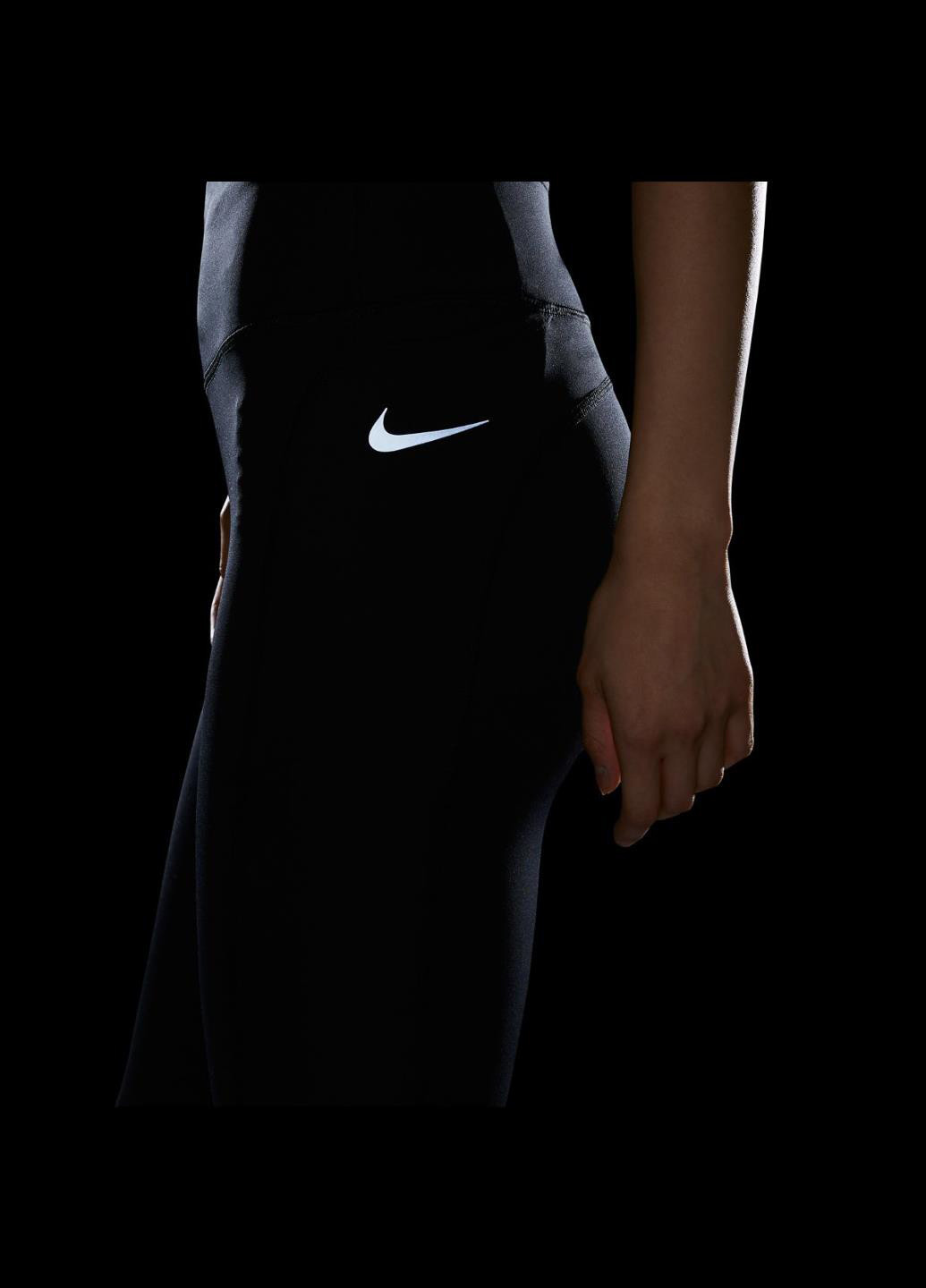 Черные демисезонные леггинсы cz9240-010 Nike