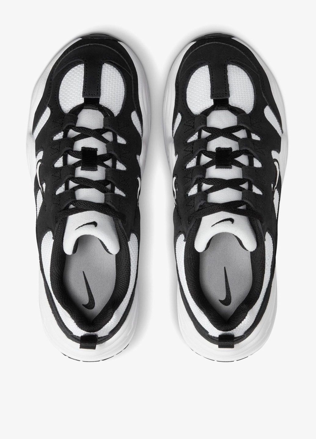Чорно-білі осінні кросівки Nike TECH HERA