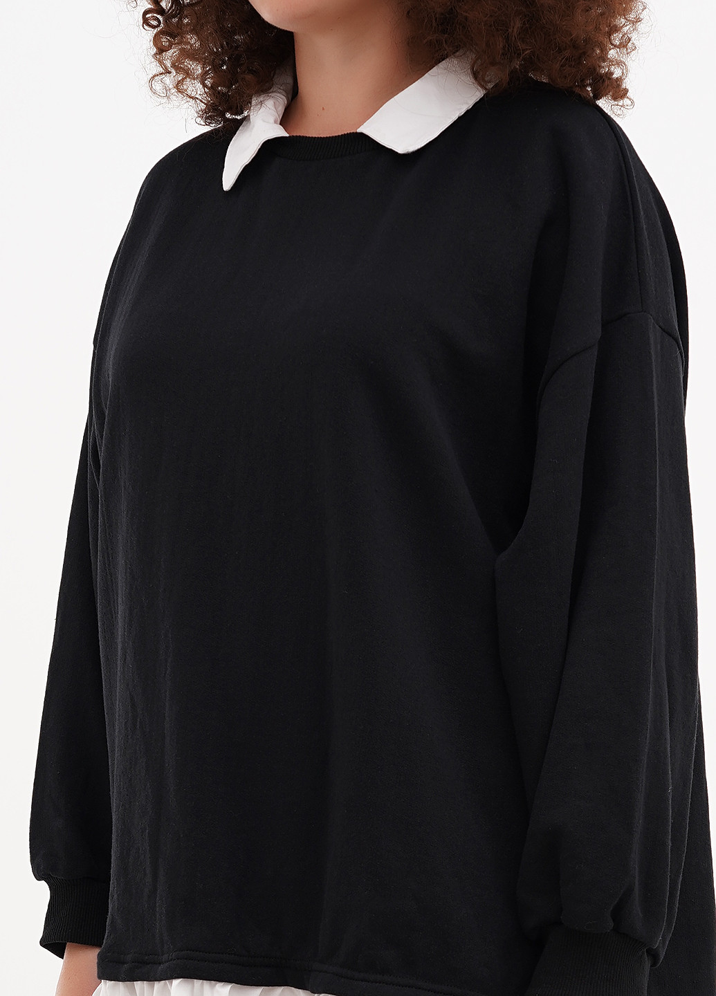 Чорно-білий кежуал сукня сукня-світшот Boohoo однотонна