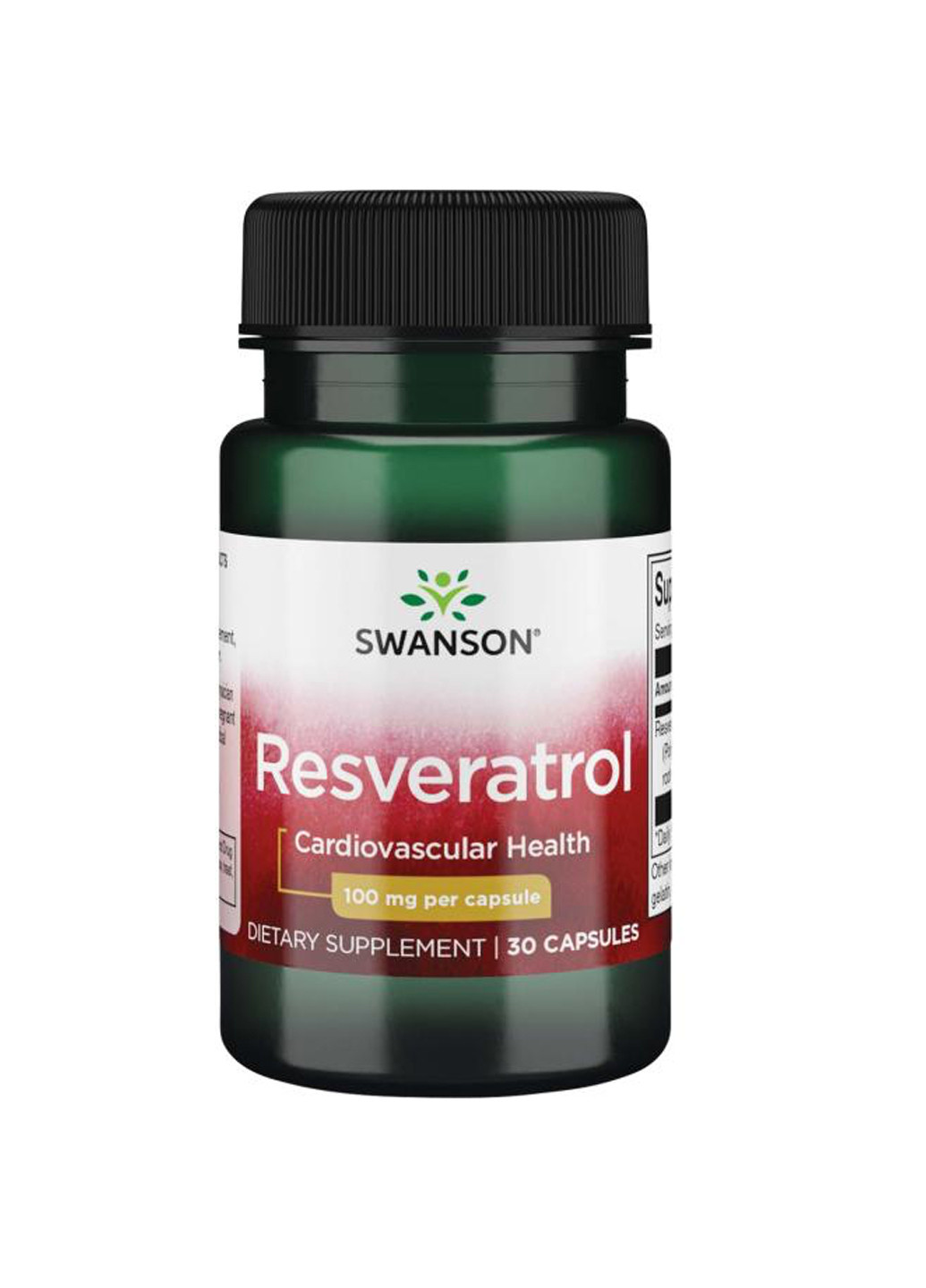 Ресвератрол для сердца и против старения Resveratrol 100 mg - 30 Caps ] Swanson (240220663)