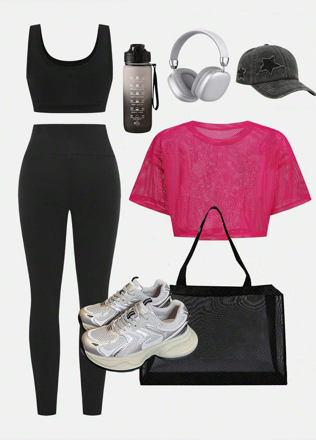 Костюм (2 топи, легінси) SHEIN (344466774)