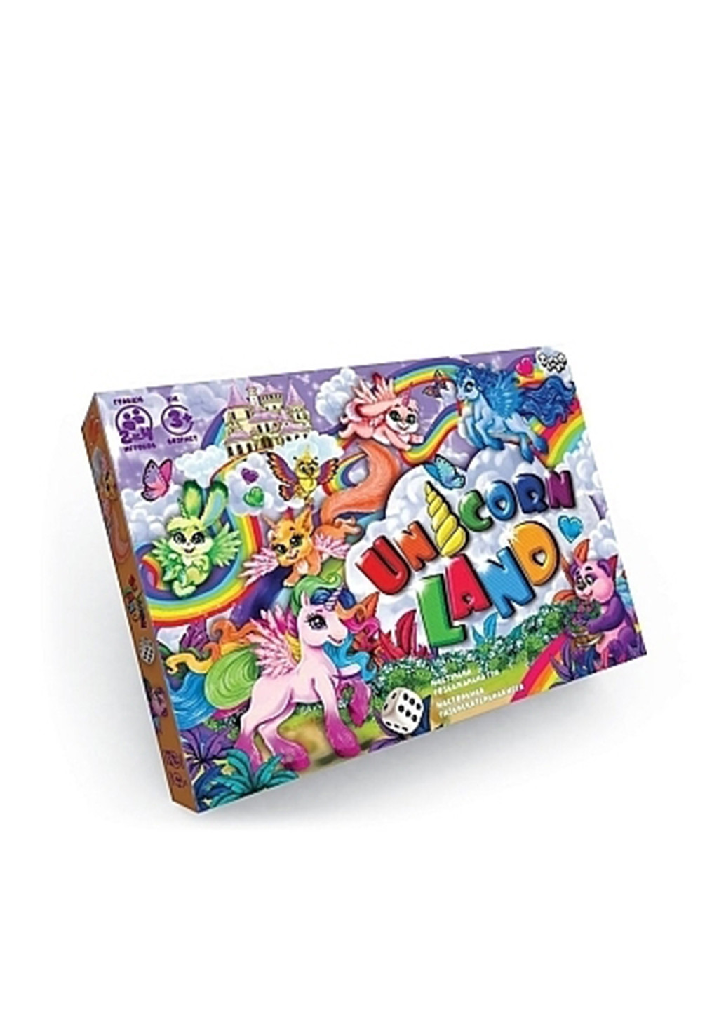 Настольная игра Unicorn Land, 36х25х22.5 см Danko Toys (286309794)