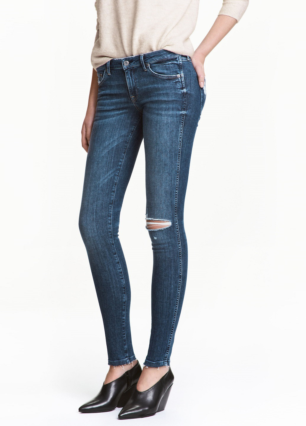 Джинси Shaping Skinny Regular Waist H&M - (192073899)