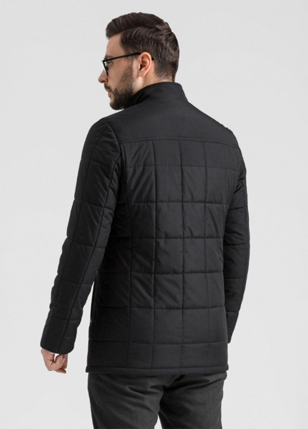 Чорна демісезонна куртка Sun's House