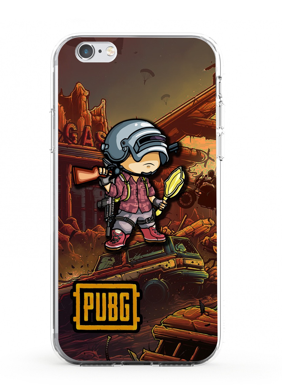 Чехол силиконовый Apple Iphone 11 Пубг Пабг (Pubg) (9230-1710) MobiPrint (219561297)
