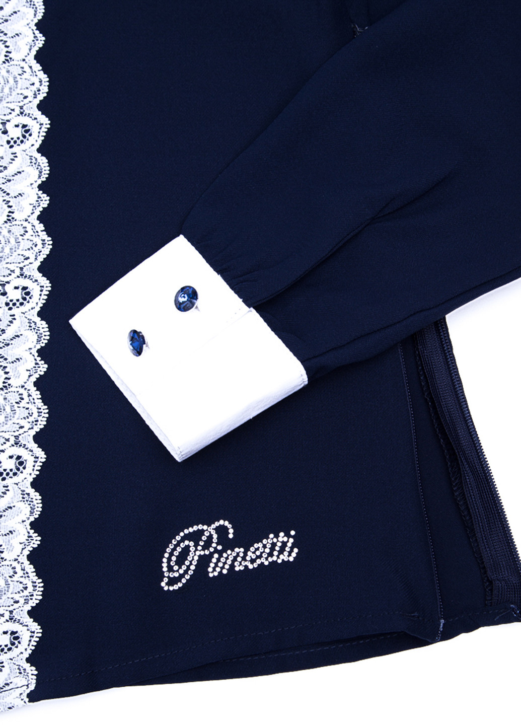 Синяя блузка с длинным рукавом Pinetti демисезонная