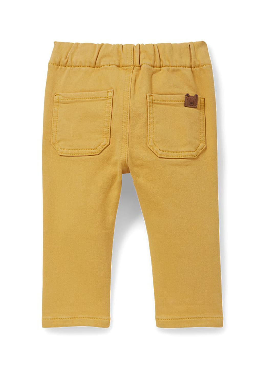 Горчичные демисезонные прямые джинсы C&A