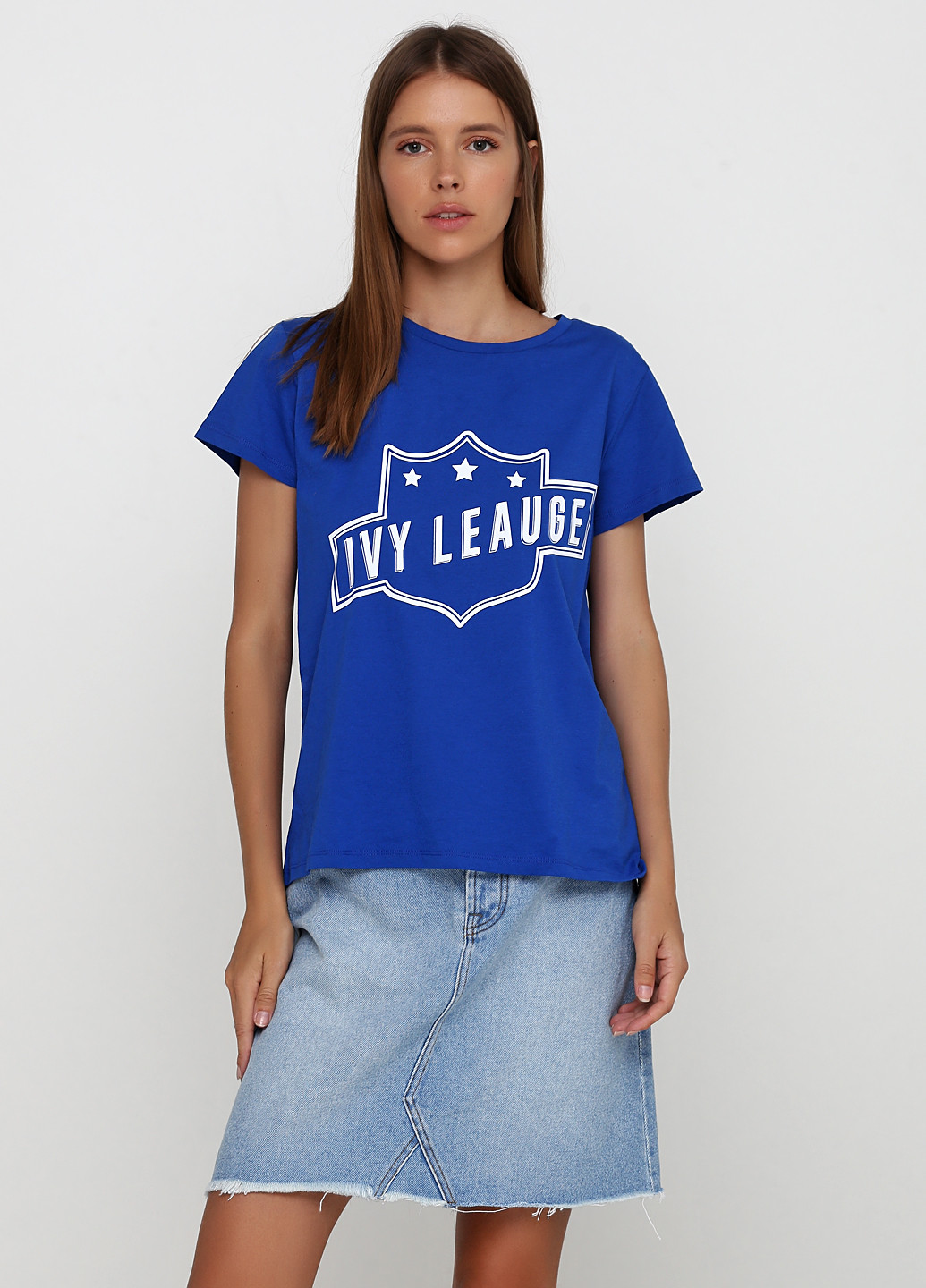 Синя літня футболка IVY