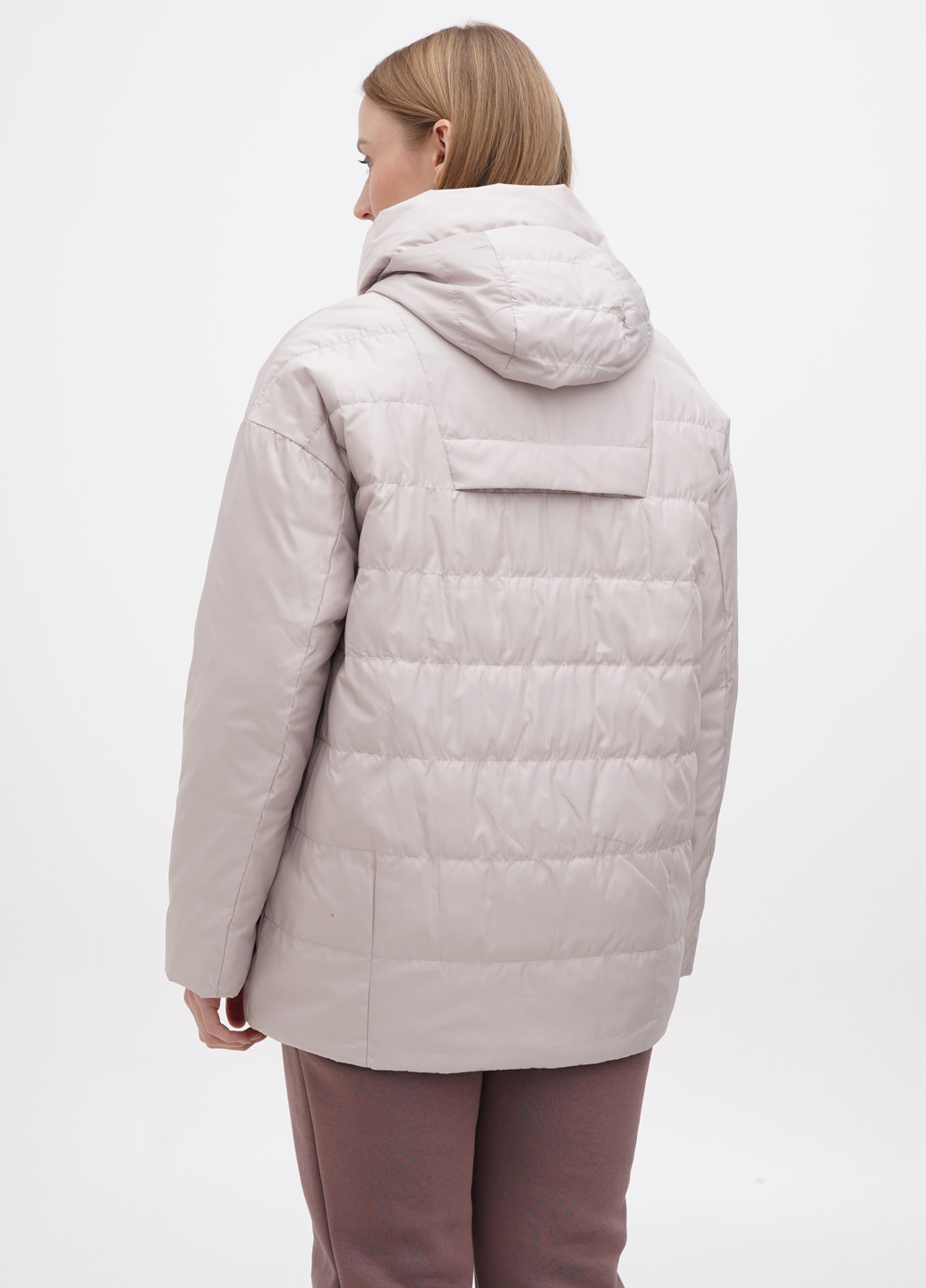 Бежевая демисезонная куртка Meajiateer