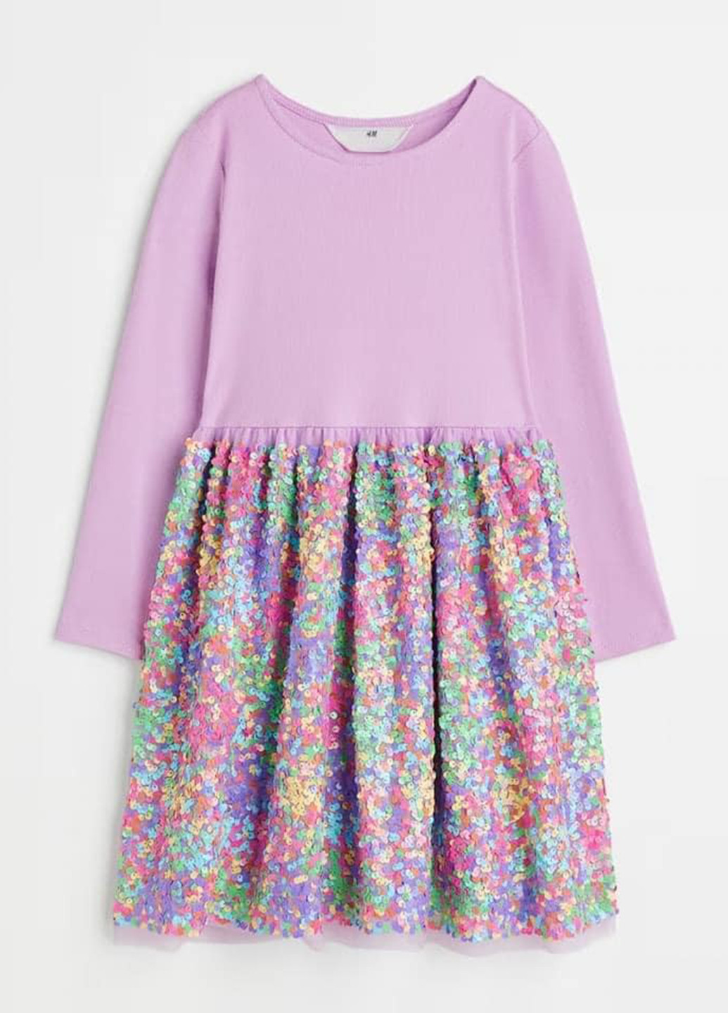 Сиреневое платье H&M (366117008)