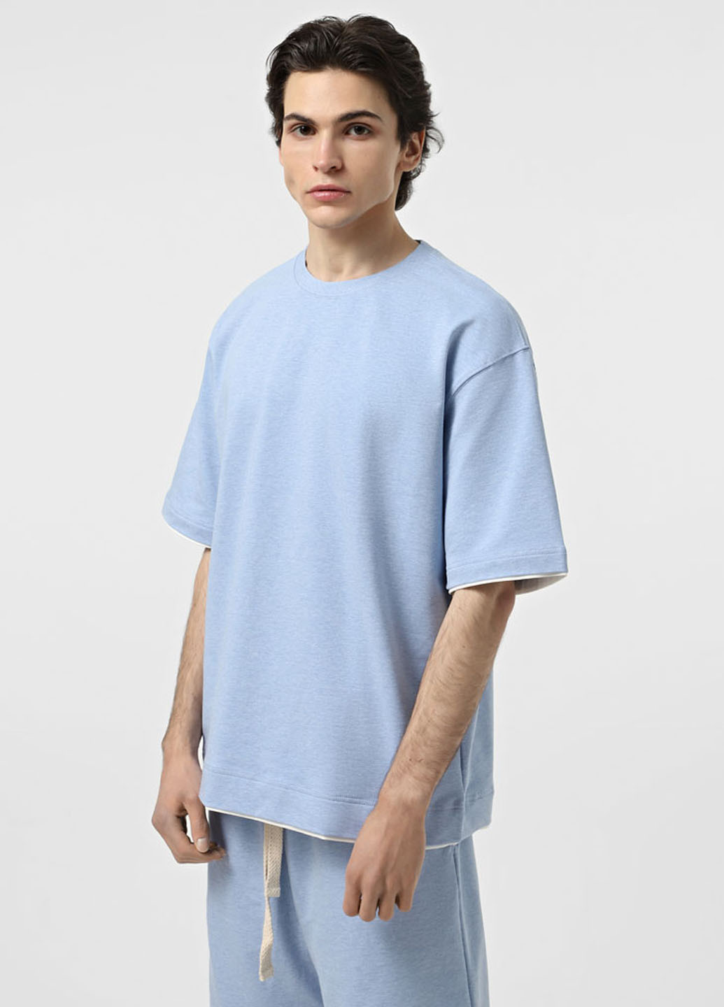 Светло-голубая футболка Promin