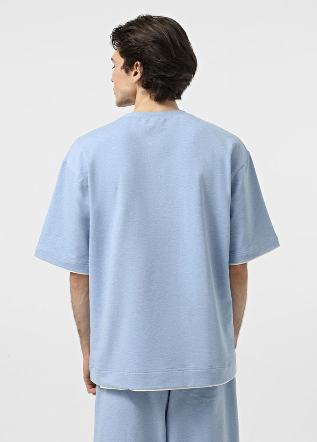 Светло-голубая футболка Promin