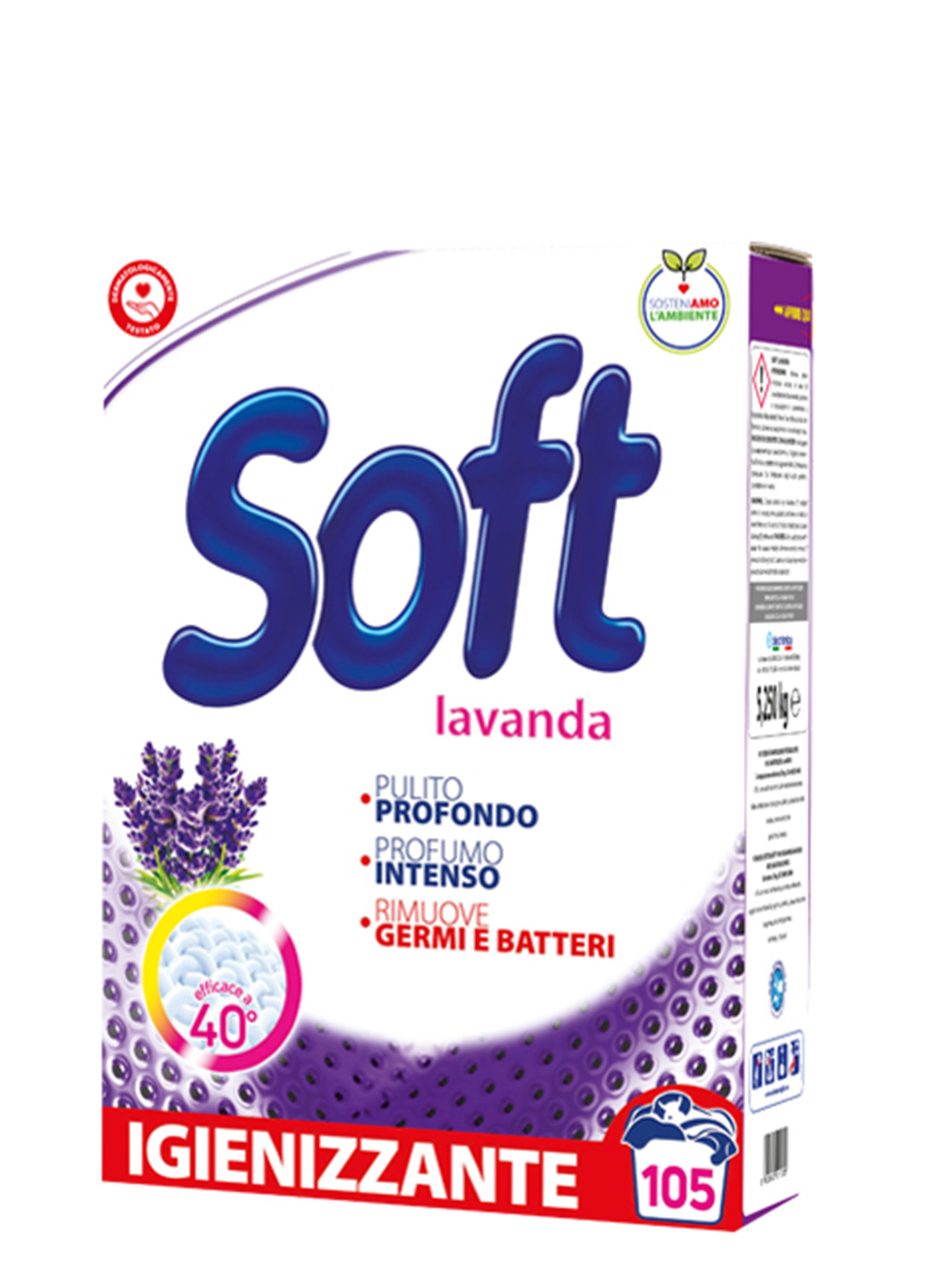 Пральний порошок Lavanda Intensa 5.25 кг 105 прань Soft (254868696)