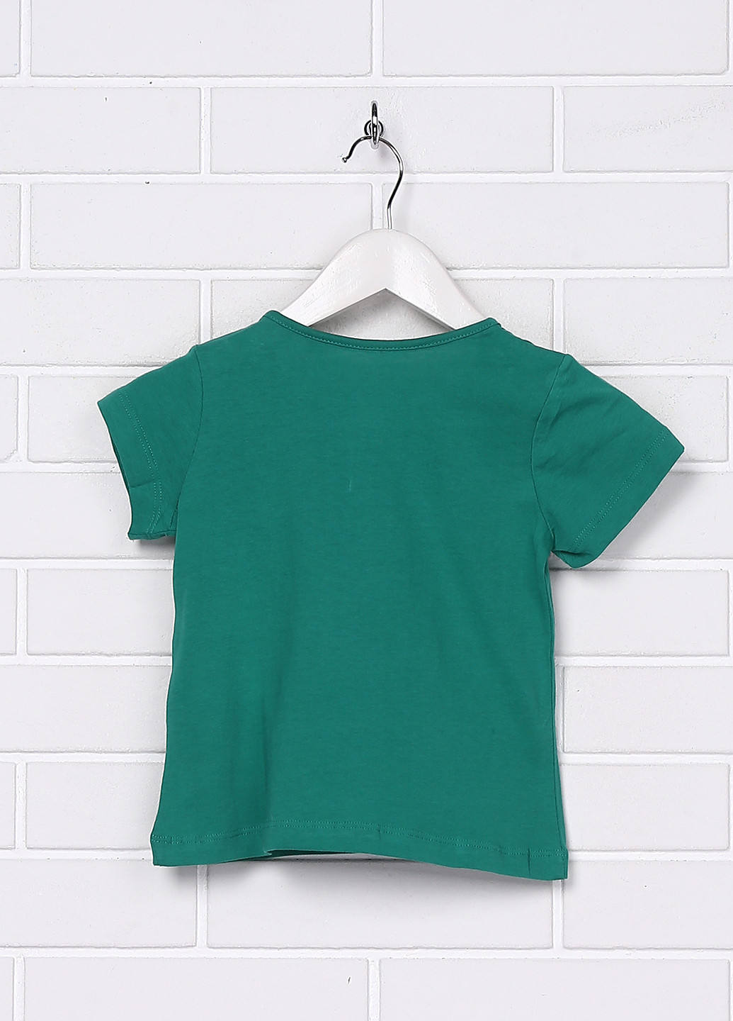 Зелена літня футболка з коротким рукавом Lupilu