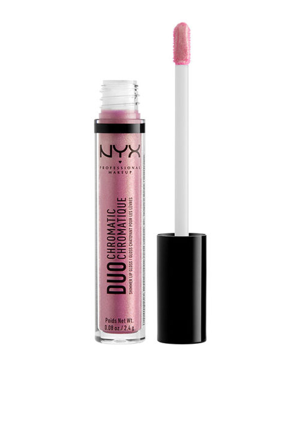Блиск для губ Duo Chromatic Lip Gloss Booming, 2,4 мл NYX Professional Makeup (72562714)