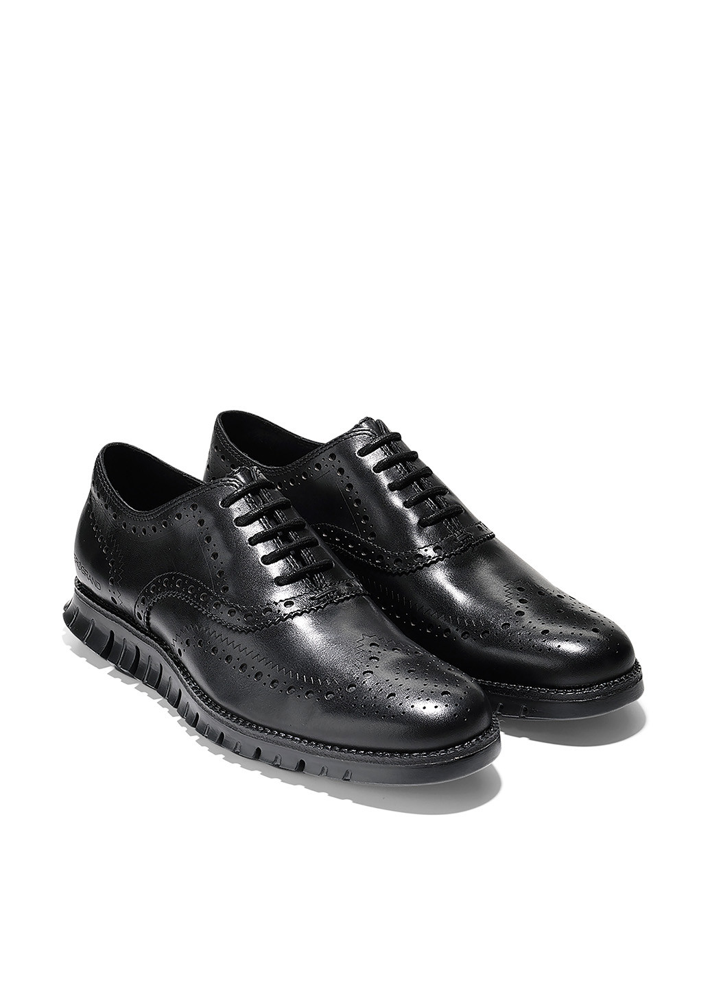Черные классические туфли Cole Haan на шнурках