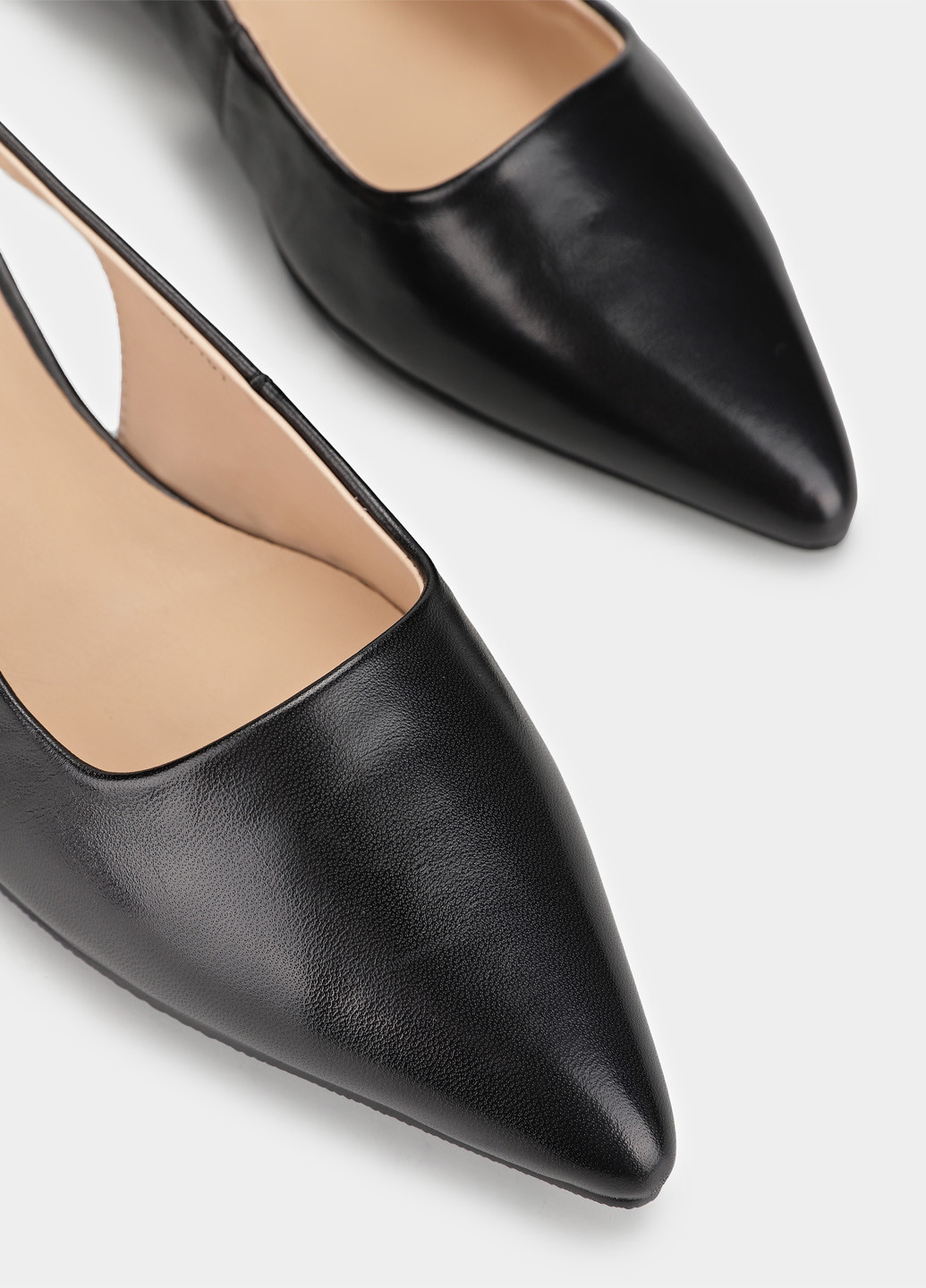 Braska Туфлі слінгбекі чорний з натуральна шкіра, — літо (363353860)