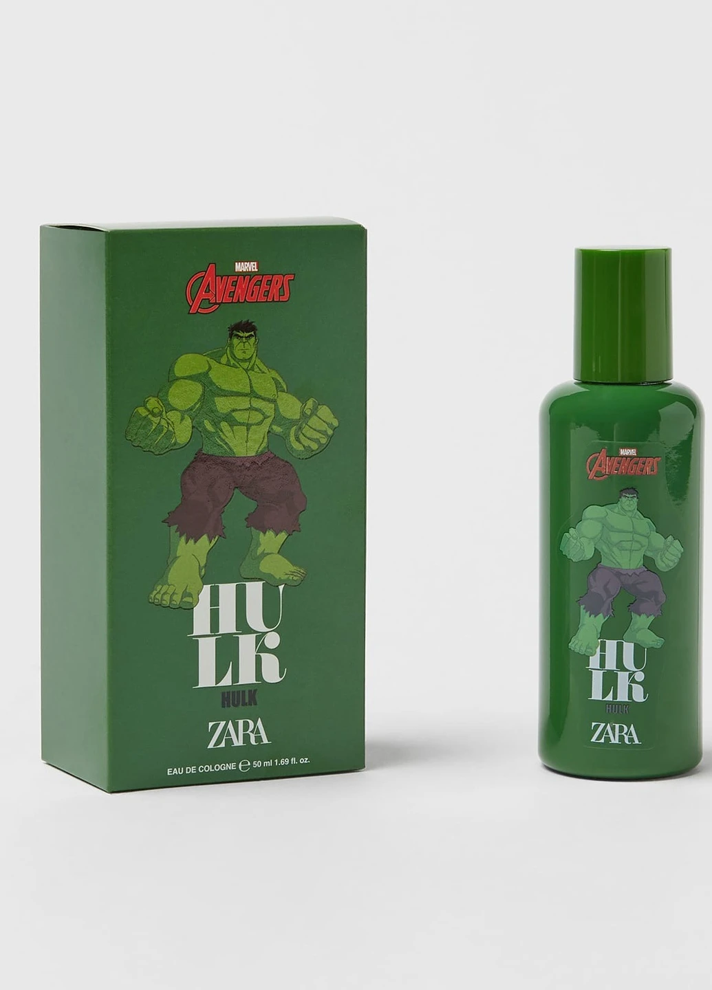 Детская туалетная вода HULK © MARVEL 50 мл - Фруктовый аромат, детские духи, парфюмерия для мальчика 8265 59818 Zara (253078345)