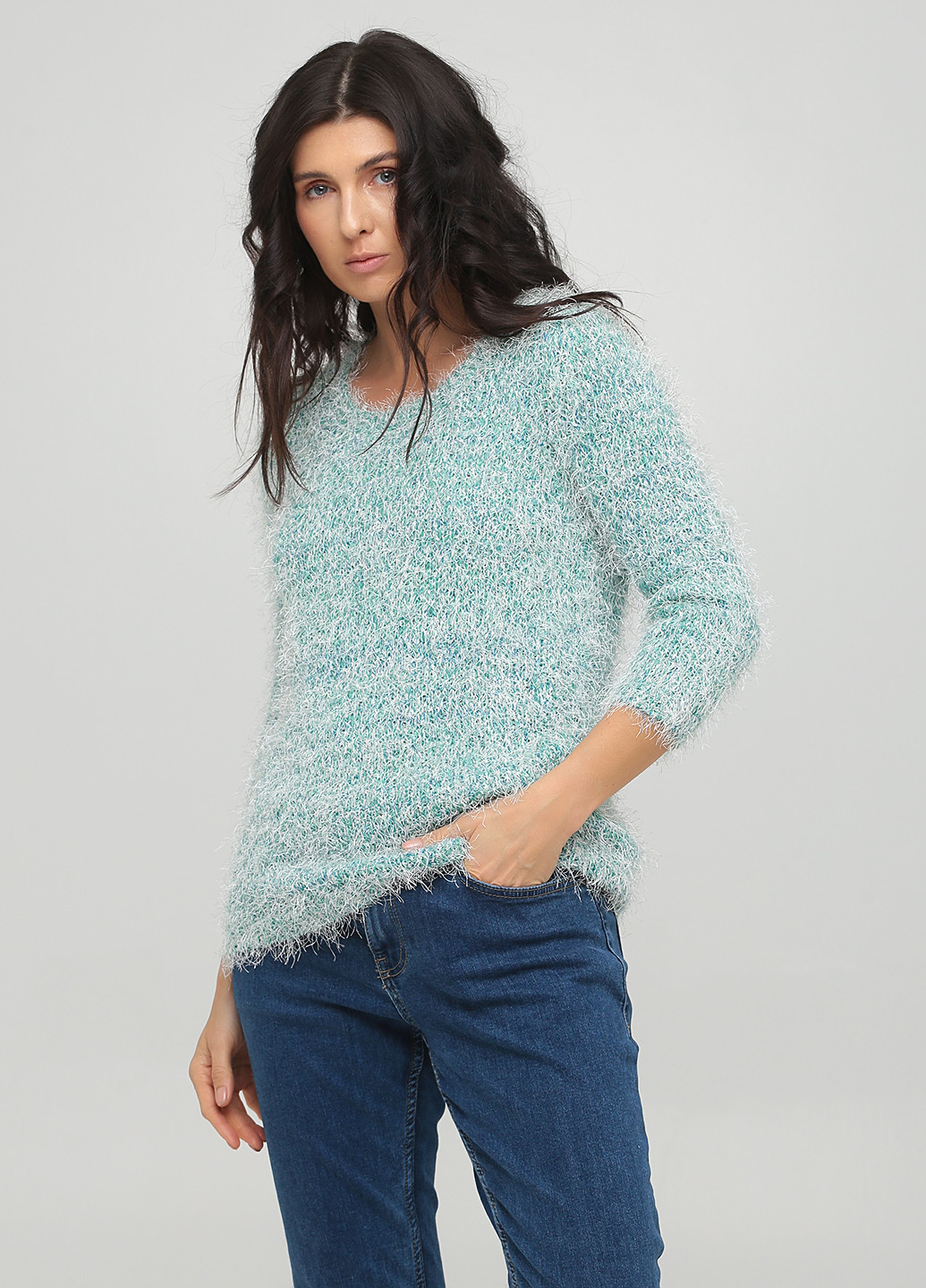 М'ятний демісезонний джемпер F&F