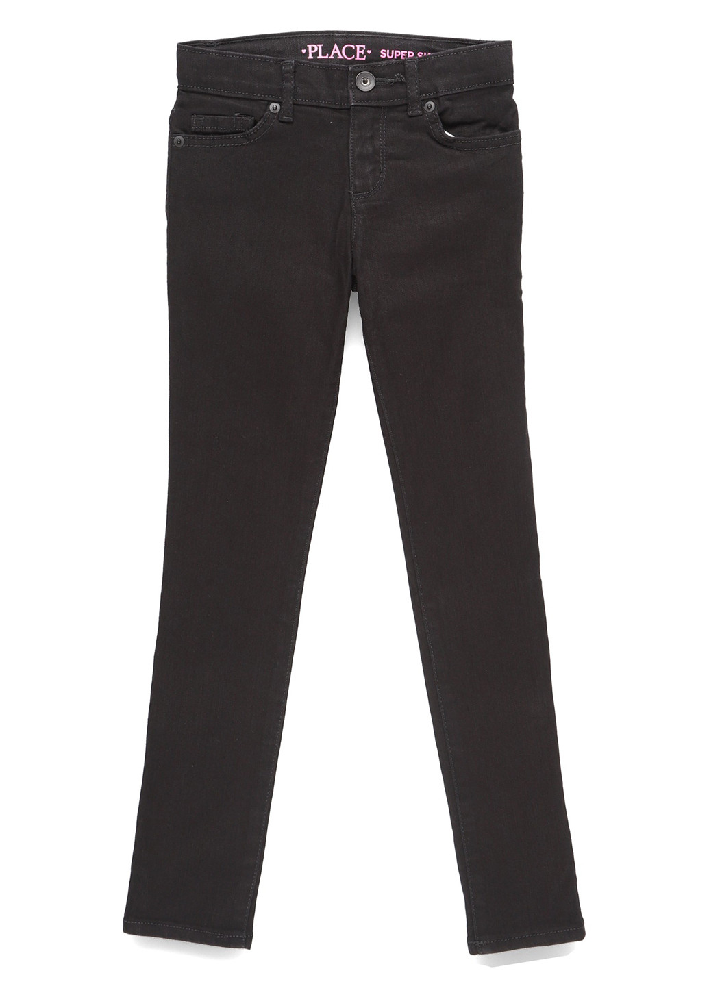 Черные демисезонные зауженные джинсы The Children's Place