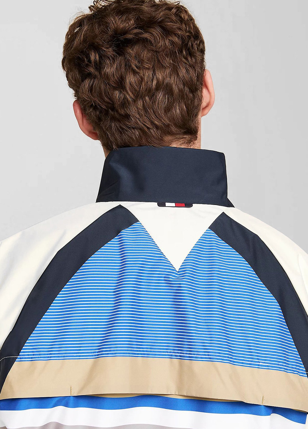 Кремовая демисезонная куртка Tommy Hilfiger